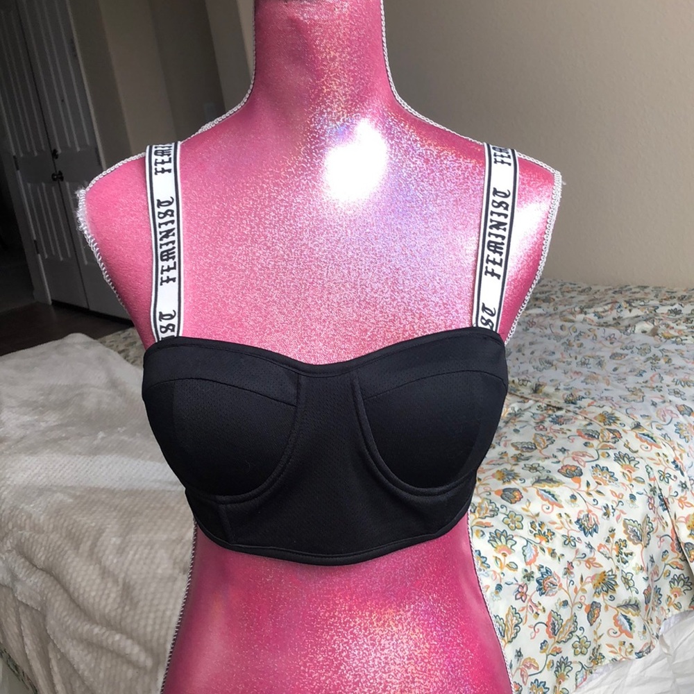 Cute feminist crop top/ bustier